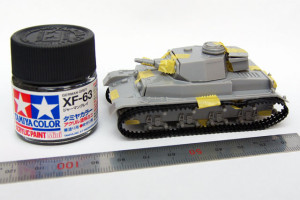 IV号戦車 F1型 : 仮組み